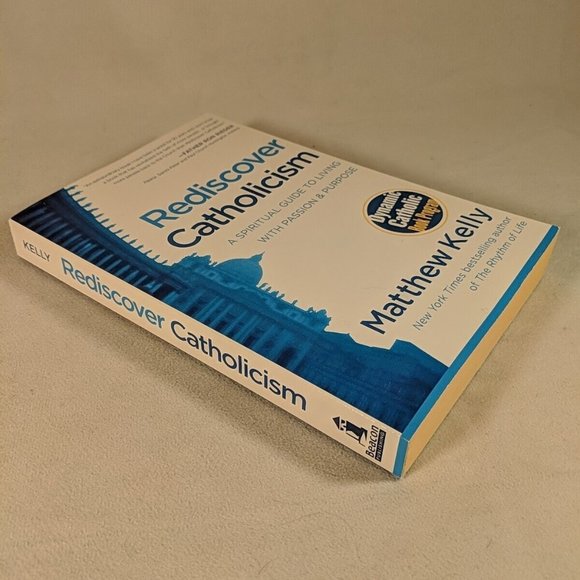 Rediscover Catholicism Matthew Kelly Paperback Book Spiritual Guide to Living - Picture 2 of 16